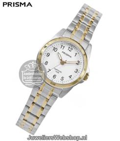 Prisma horloge P1857 Stainless Steel Dames